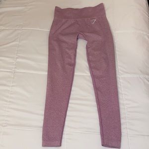 Pink gymshark leggings